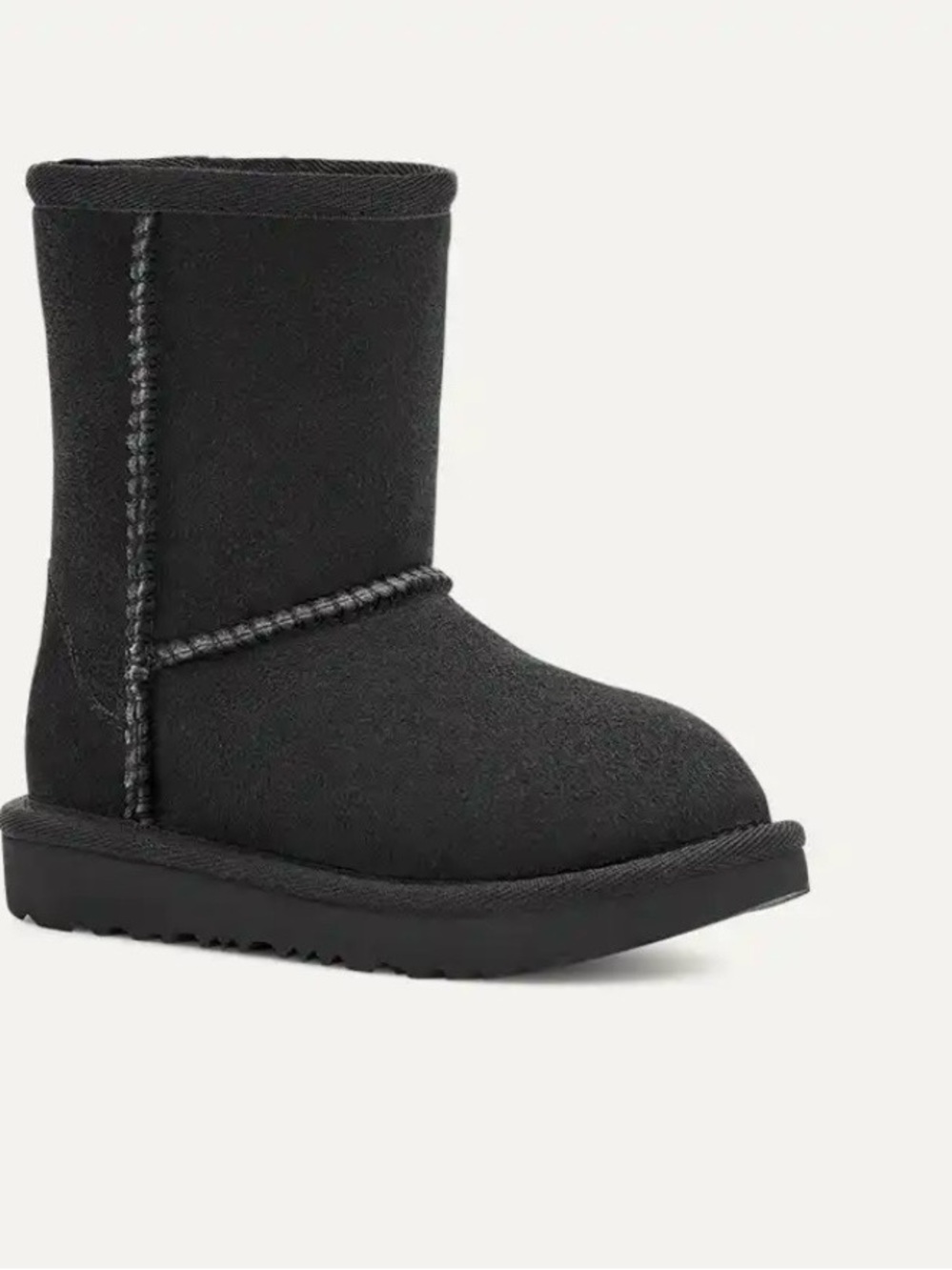 UGG Kids Classic Short Boots in Black